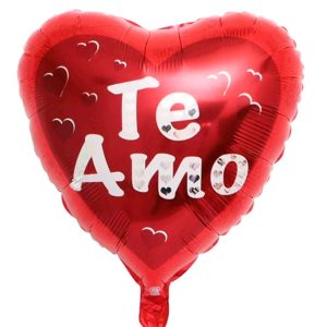Globo Metálico Te Amo